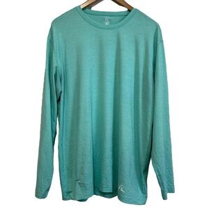 Rhoback Blitz Tech Performance Long Sleeve Shirt Green Men’s XL